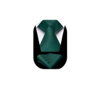 Enlision Ties for Men Wedding Check Plaid Tie and Pocket Square Set Men's Necktie with Handkerchief For Formal Business
