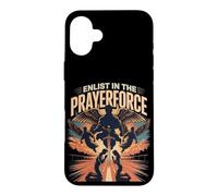 Enlist in the Prayerforce; Angels Flying Cover Case for iPhone 16 Plus
