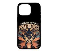 Enlist in the Prayerforce; Angels Flying Cover Case for iPhone 16 Pro