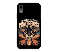 Enlist in the Prayerforce; Angels Flying Cover Case for iPhone XR