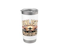 Enlist in the Prayerforce Stainless Steel Insulated Tumbler