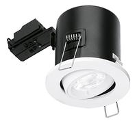 Enlite Adjustable Fire Rated GU10 Downlight EN-FD102W White