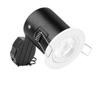 Enlite (Aurora) GU10 Fire Rated Fixed Downlight - White (Pack of 10)