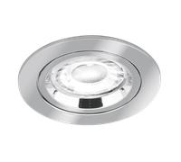 Enlite DL1P 230V GU10 Fixed Lock Ring Downlight Polished Chrome (Lamp Not Included)