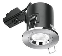 Enlite Fixed Fire Rated GU10 Downlight EN-FD101PC Chrome
