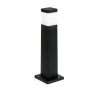 Enlite PST2 230V GU10 Bollard Square Black (Lamp Not Included)