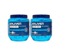 Enliven Hair Gel Extreme Hold (Blue) - 500mlx2 Pack - Mens Hair Products - Gel for Everyday Use - Shape Hair Your Way - Hair Gel Mens Products