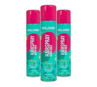 Enliven Hair Spray Ultra Hold - 300mlx3 Can Pack Hair Spray Strong Hold - Hairspray Women & Hairspray Men - Ultra Durable Hair Sprays That Lasts All Day