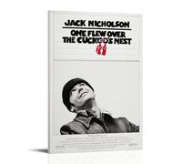 ENLLVKCBR 1975 - One Flew Over The Cuckoo’s Nest Poster Decorative Painting Canvas Wall Posters And Art Picture Print Modern Family Bedroom Decor Posters 24x36inch(60x90cm)