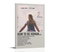 ENLLVKCBR Chelsea Cutler-how To Be Human Music Poster Poster Decorative Painting Canvas Wall Posters And Art Picture Print Modern Family Bedroom Decor Posters 08x12inch(20x30cm)