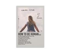 ENLLVKCBR Chelsea Cutler-how To Be Human Music Poster Poster Decorative Painting Canvas Wall Posters And Art Picture Print Modern Family Bedroom Decor Posters 16x24inch(40x60cm)