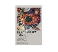 ENLLVKCBR Escape From New York Music Poster Poster Decorative Painting Canvas Wall Posters And Art Picture Print Modern Family Bedroom Decor Posters 08x12inch(20x30cm)