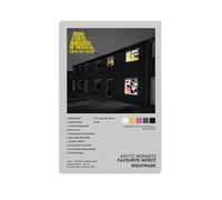 ENLLVKCBR Favourite Worst Nightmare - Arctic Monkeys Poster Decorative Painting Canvas Wall Posters And Art Picture Print Modern Family Bedroom Decor Posters 08x12inch(20x30cm)
