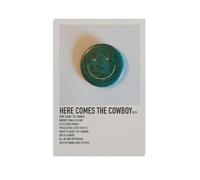 ENLLVKCBR Here Comes The Cowboy Music Poster Poster Decorative Painting Canvas Wall Posters And Art Picture Print Modern Family Bedroom Decor Posters 20x30inch(50x75cm)