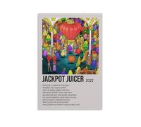 ENLLVKCBR Jackpot Juicer by Dance Gavin Dance Poster Decorative Painting Canvas Wall Posters And Art Picture Print Modern Family Bedroom Decor Posters 16x24inch(40x60cm)