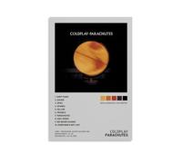 ENLLVKCBR Parachutes - Coldplay Poster Decorative Painting Canvas Wall Posters And Art Picture Print Modern Family Bedroom Decor Posters 12x18inch(30x45cm)