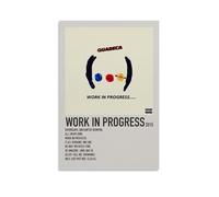 ENLLVKCBR Quadeca: Work In Progress Music Poster Poster Decorative Painting Canvas Wall Posters And Art Picture Print Modern Family Bedroom Decor Posters 24x36inch(60x90cm)