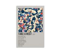 ENLLVKCBR Take A Rest Made Music Poster Poster Decorative Painting Canvas Wall Posters And Art Picture Print Modern Family Bedroom Decor Posters 20x30inch(50x75cm)
