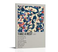 ENLLVKCBR Take A Rest Made Music Poster Poster Decorative Painting Canvas Wall Posters And Art Picture Print Modern Family Bedroom Decor Posters 24x36inch(60x90cm)