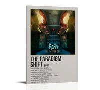 ENLLVKCBR The Paradigm Shift by Korn Poster Decorative Painting Canvas Wall Posters And Art Picture Print Modern Family Bedroom Decor Posters 24x36inch(60x90cm)