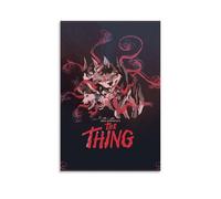 ENLLVKCBR The Thing (1982) Poster Decorative Painting Canvas Wall Posters And Art Picture Print Modern Family Bedroom Decor Posters 12x18inch(30x45cm)
