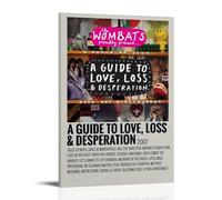 ENLLVKCBR The Wombats, A Guide to Love, Loss & Desperation Music Poster Poster Decorative Painting Canvas Wall Posters And Art Picture Print Modern Family Bedroom Decor Posters 16x24inch(40x60cm)