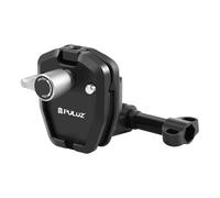 Enlybee PU-LUZ PU942B Aluminum Alloy Motorcycle Windshield Clip Mount for GO-PRO DJ-I OSMO Action ins-ta360 X4 X3 Ace Pro