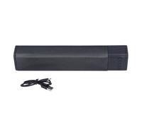 Enlybee Wireless Speaker Bar RGB Multicolor Light Soundbar Dual 4Ω 5W Immersive Music Experience Home Gathering (Black)