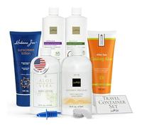 Enmone #4223 Smuggs Jugs Hidden Liquor flasks (4-16oz Bottles, 2-8oz Tubes) Disguised Bottles and Tubes Smuggle Your Rum Runner on Cruise Ship, Sneak Booze Anywhere