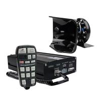 ENMYDB Handlebar Audio Player Car Siren Alarm 200W Modified To Open The Road Propaganda Advertisement Loudspeaker Broadcast Speaker 12/24V
