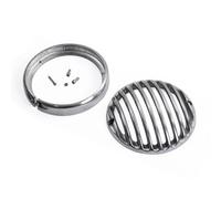 ENMYDB HeadLight Protective Guard Motorcycle 5.75" Headlight Grille Cover For Sportster Iron 883 1200 Universal 5-3/4'' Front Head Lights Protector Guards