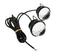 ENMYDB Tail Light Always On Red 2Pcs 5W With Bracket Car Eagle Eye DRL Daytime Running Lights 12V Backup Reversing Parking Signal Lamps