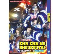 ENN ENN no SHOUBOUTAI (Fire Force) Season 1, 2 & 3 /w Dual Audio