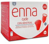 enna Menstrual Cup Size S 2 Cups + Sterilizer