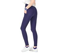 Enna Moda High Waist Gym Compression Activewear Leggings for Women | Tummy Control Seamless Pants with Pockets for Yoga, Pilates, Gym | Premium Quality High Waisted Leggings (2XL)