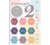 Enneagram 2 - The Helper: Type Two Human Personality Type Pastel Abstract Cover Lined Notebook (The Giver or The Caregiver) (The Enneagram Personality Type Notebooks)