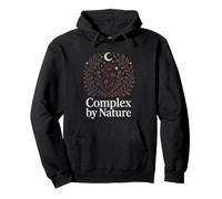 Enneagram 4 Deep Feeler Skull Roses Dark Aesthetic Type Four Pullover Hoodie