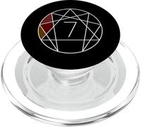 Enneagram 7 Personality Entertaining Optimist PopSockets PopGrip for MagSafe