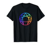 Enneagram Colorful Rainbow Symbol T-Shirt