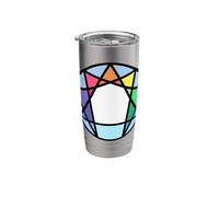 Enneagram of Personality Symbol Test Nine Personality Types Stainless Steel Insulated Tumbler