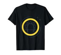 Enneagram of Personality Symbol Test Nine Personality Types Value Graphic T-Shirt, Men, Black, L