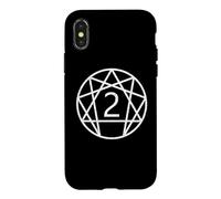 ENNEAGRAM SYMBOL PERSONALITY TYPE 2 TWO HELPER GIVER Case for iPhone X/XS