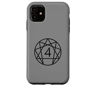ENNEAGRAM SYMBOL PERSONALITY TYPE 4 FOUR INDIVIDUALIST Case for iPhone 11