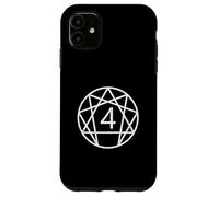 ENNEAGRAM SYMBOL PERSONALITY TYPE 4 FOUR INDIVIDUALIST Case for iPhone 11