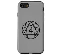 ENNEAGRAM SYMBOL PERSONALITY TYPE 4 FOUR INDIVIDUALIST Case for iPhone SE (2020) / 7 / 8