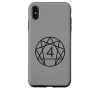 ENNEAGRAM SYMBOL PERSONALITY TYPE 4 FOUR INDIVIDUALIST Case for iPhone XS Max