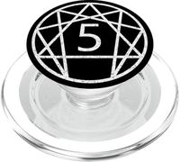 ENNEAGRAM SYMBOL PERSONALITY TYPE 5 FIVE INVESTIGATOR PopSockets PopGrip for MagSafe