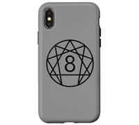 ENNEAGRAM SYMBOL PERSONALITY TYPE 8 EIGHT CHALLENGER PROTECT Case for iPhone X/XS