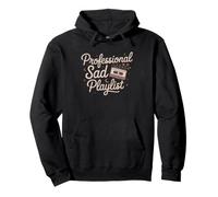 Enneagram Type 4 Dramatic Feelings Professional Sad Playlist Pullover Hoodie