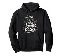 Enneagram Type Nine One Who Keeps Peace Always Peacemaker 9 Pullover Hoodie